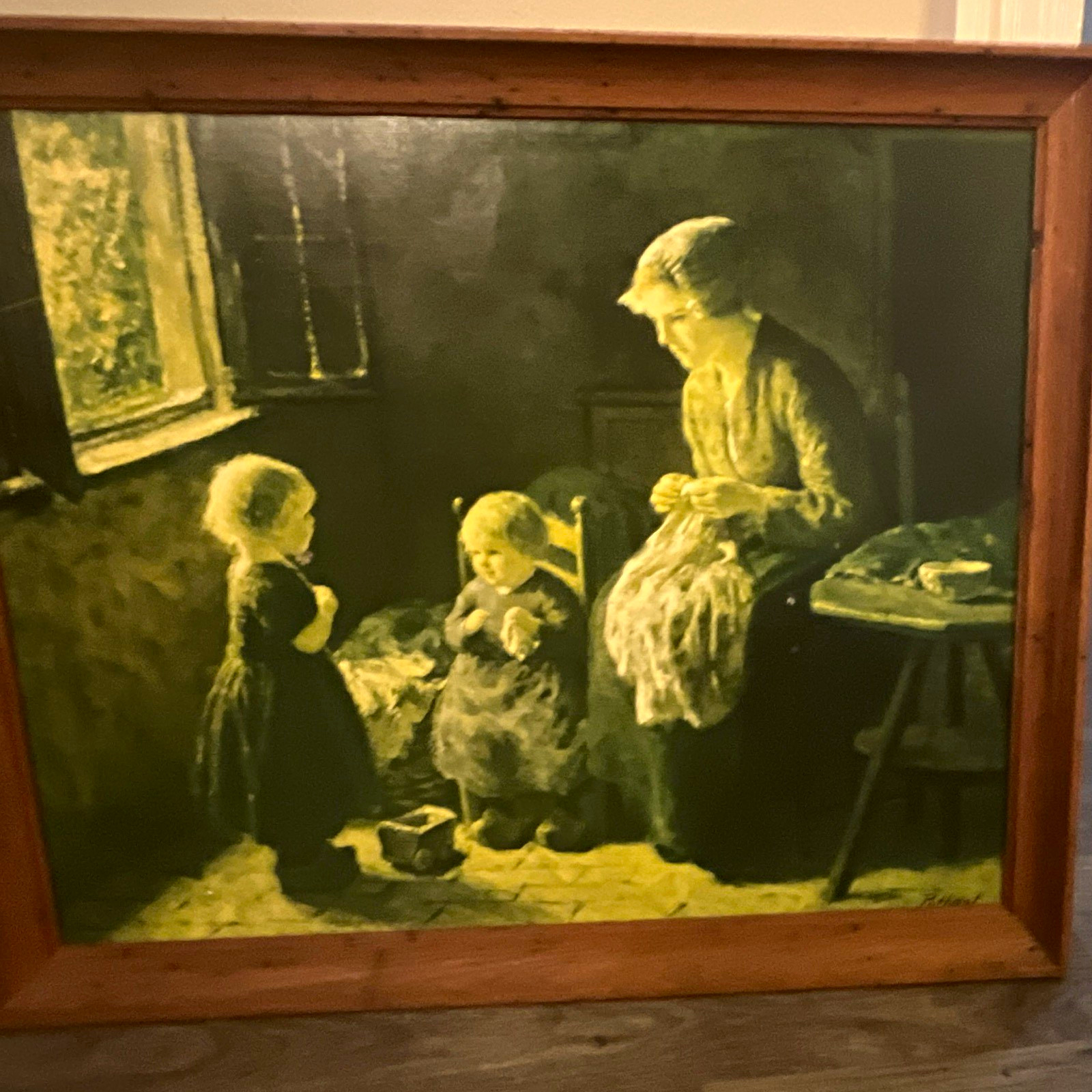 Pothast Signed Framed Realism First Lesson Pothast Signed Framed Realism First Lesson