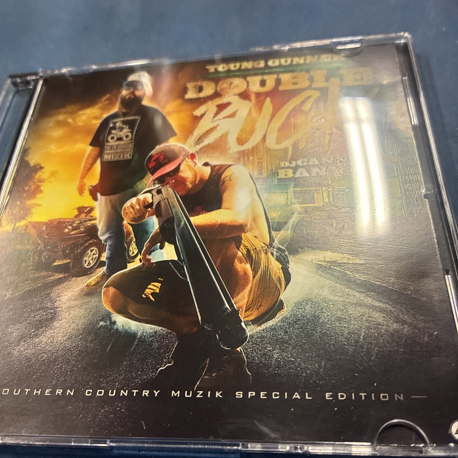 Young Gunner Double Back Mixed Cd Slim Jewel Case Clear Coat