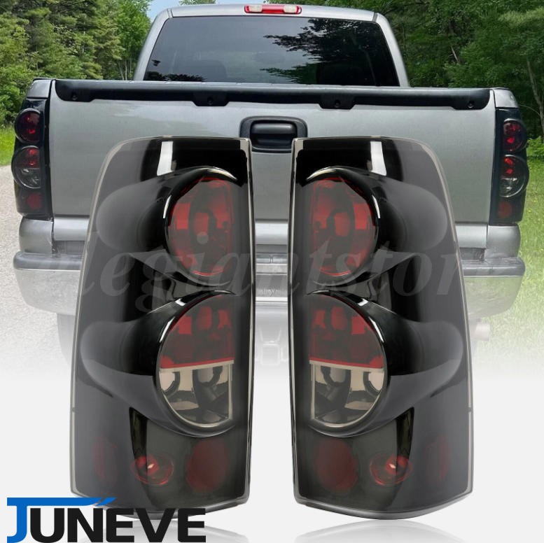 Pair Smoke Tail Lights Brake Lamps For 1999-2006 Chevy Silverado 1500 2500 3500 Pair Smoke Tail Lights Brake Lamps For 1999-2006 Chevy Silverado 1500 2500 3500