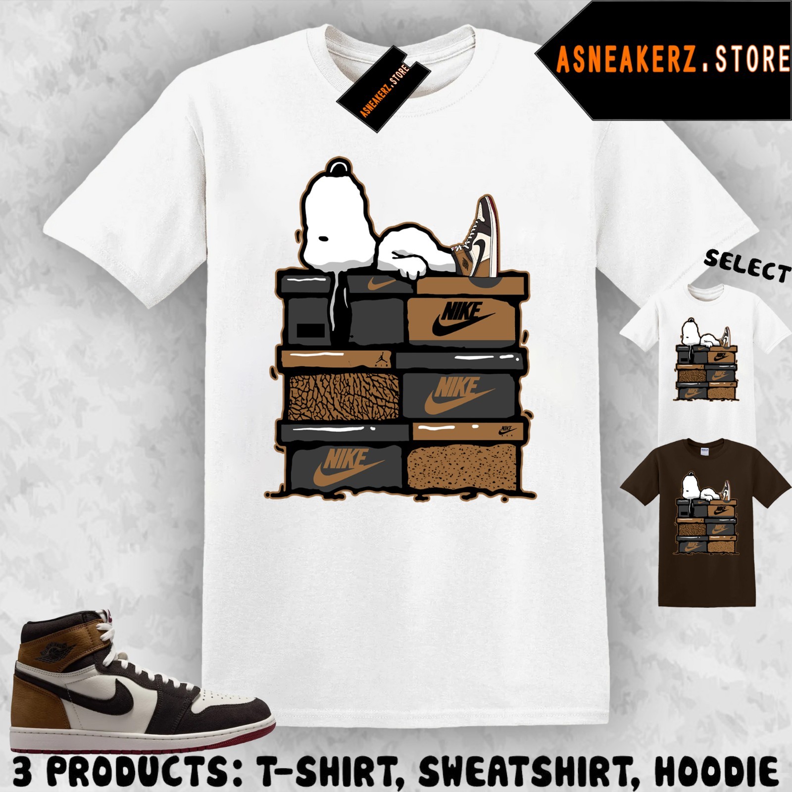 Tee Shirt Matching AJ 1 High Love Letter 2026 To Match Sneaker S Dog Sneakerhead
