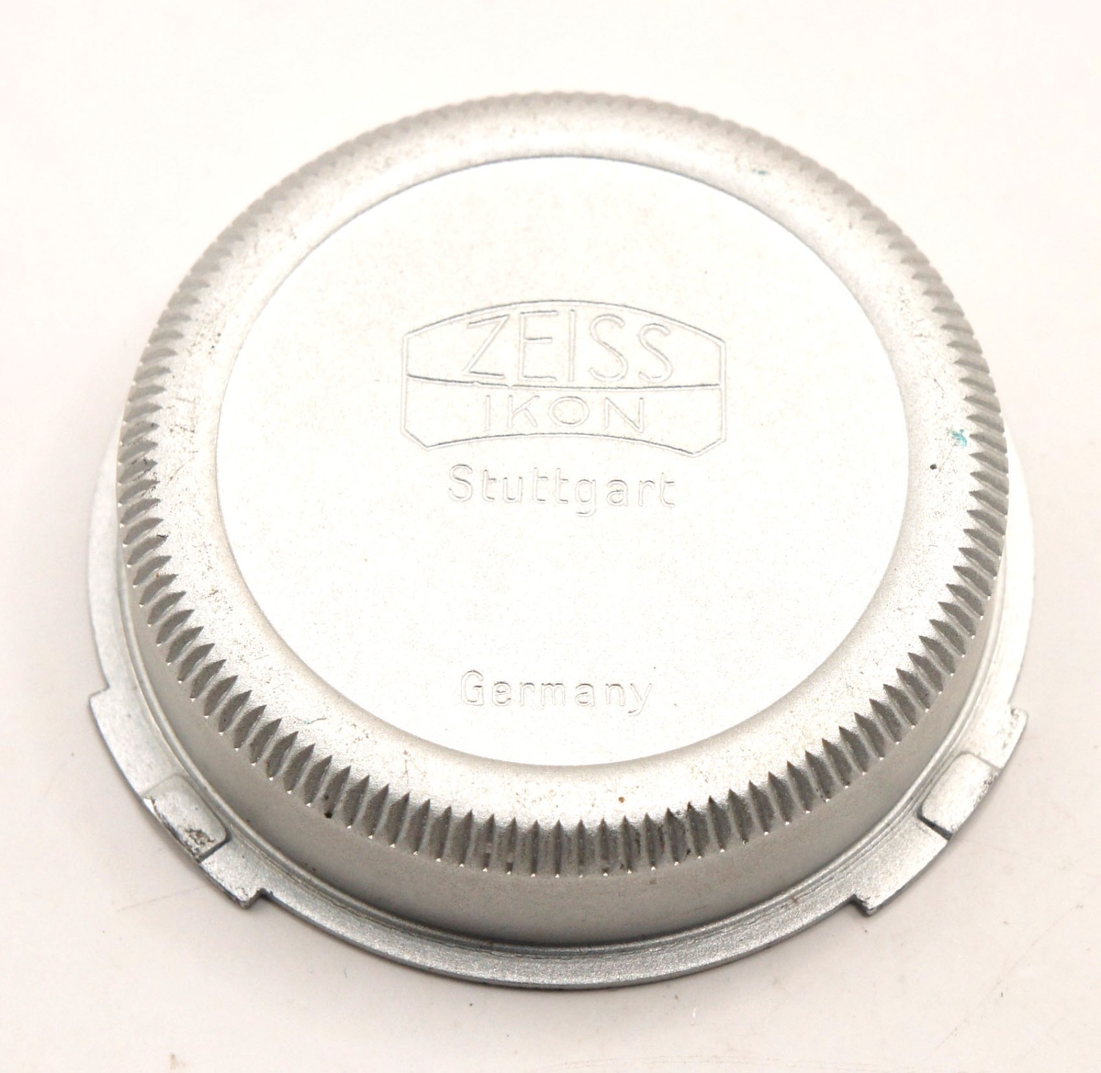 Vintage Zeiss Ikon Stuttgart Germany Metal Aluminum Rear Lens Cap Contax MINT-