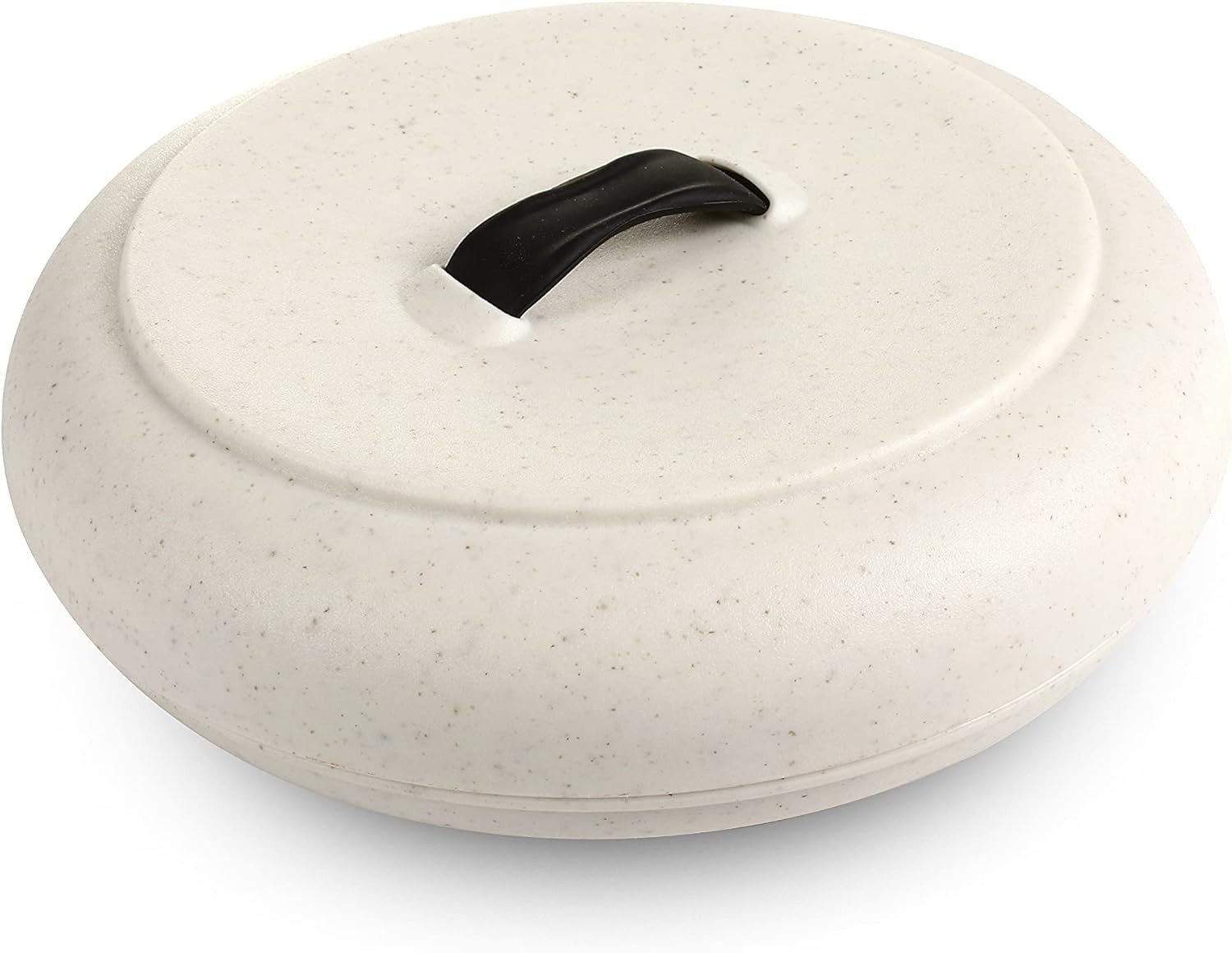 Dexas Durable Microwavable Tortilla Warmer XL 9.5 Inches, Natural Oat Color, Per