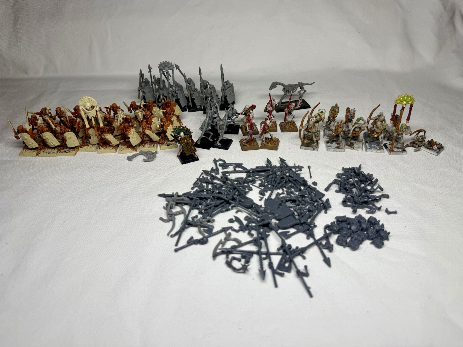Warhammer Tomb Kings Skeleton Warriors Archers Lot Old World Fantasy Bits Lot Warhammer Tomb Kings Skeleton Warriors Archers Lot Old World Fantasy Bits Lot