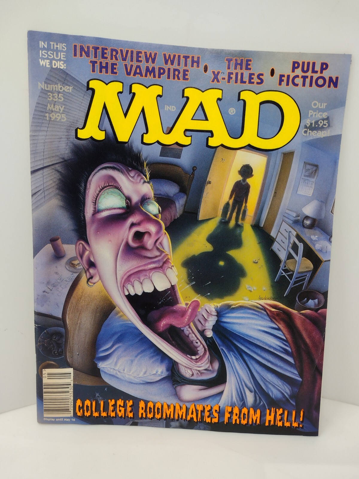 Mad Magazine May 1995 No 335 College Roommates From Hell Vampire X File Pulp Fic