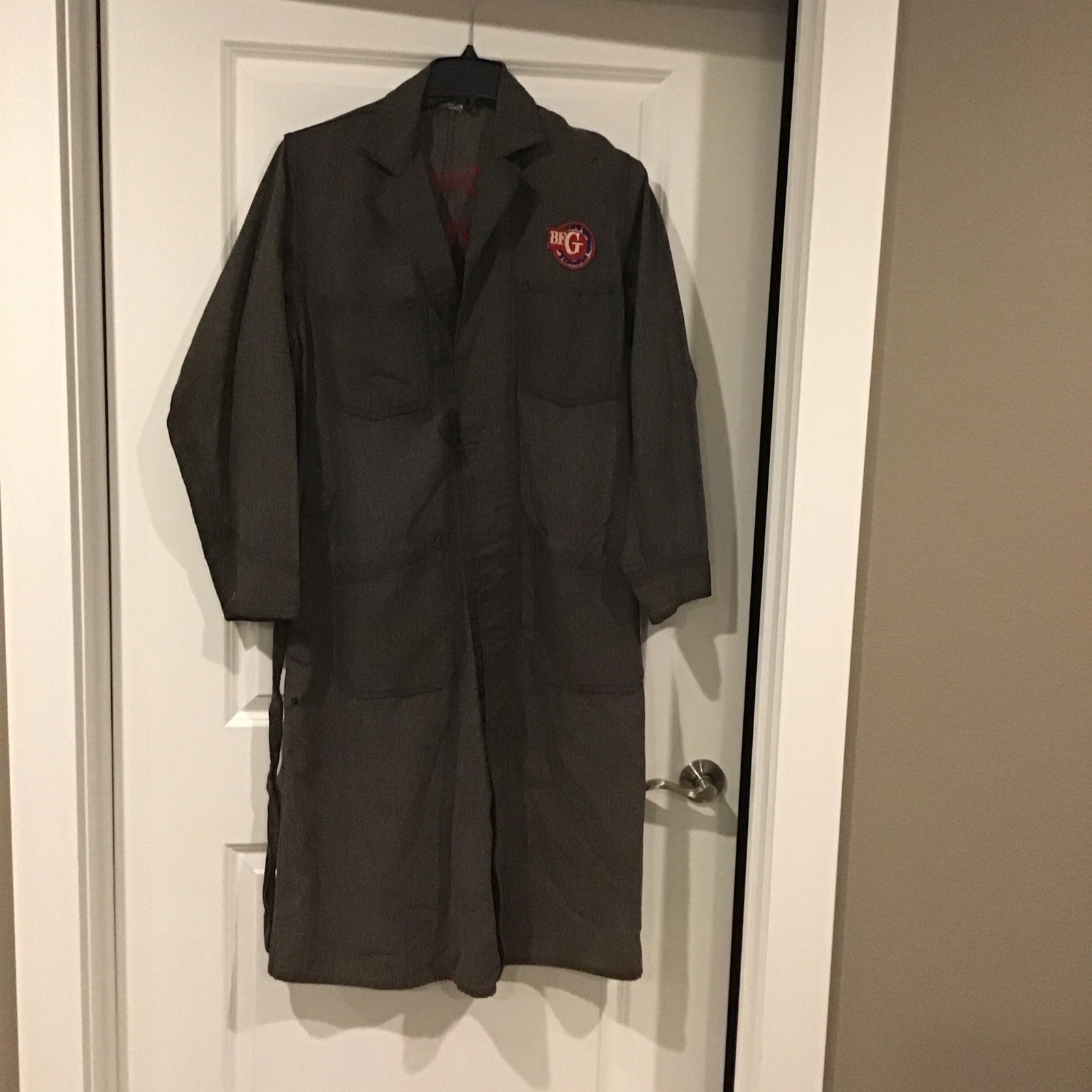 Vintage and very Rare B.F. Goodrich & Hoosier Tires Mechanics Shop Coat Duster