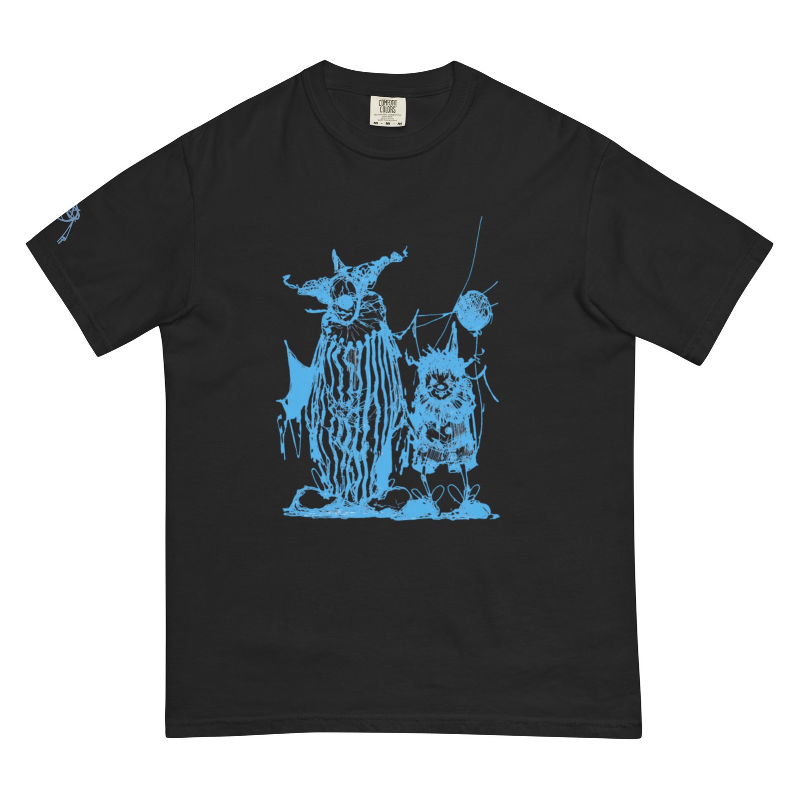 Funny Clown Father Son Shirt | Horror Circus Graphic Tee | Unisex Cotton T-Shirt