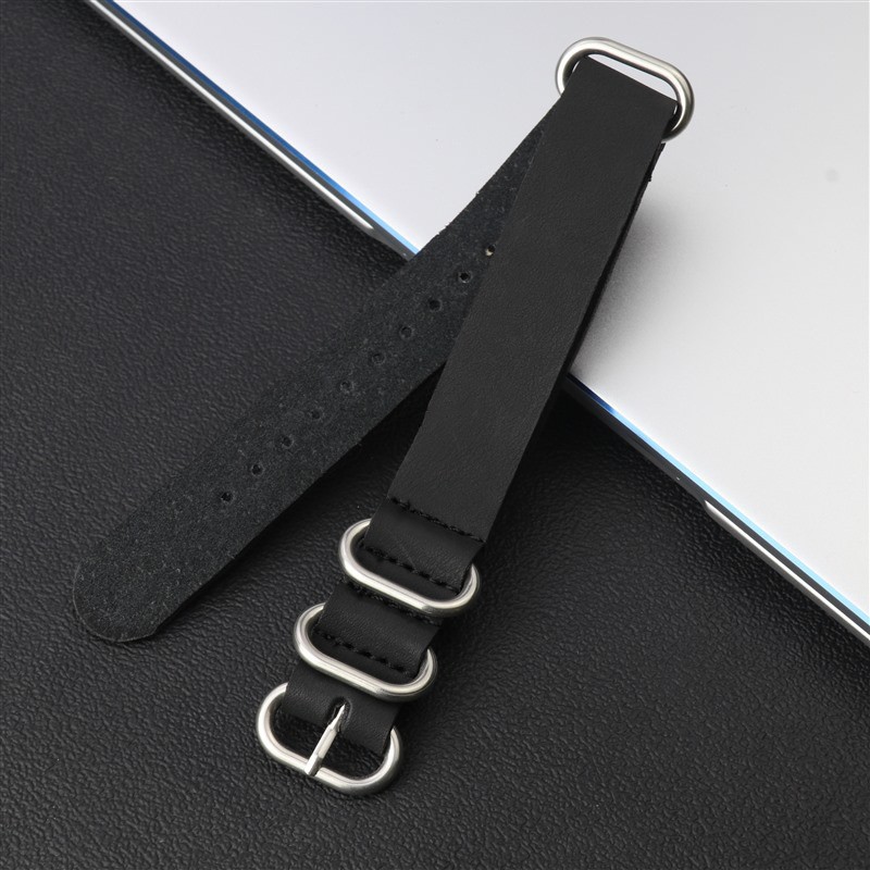 High Quality Retro Leather Watch Straps 18 20 22mm Mens One Piece Band Universal High Quality Retro Leather Watch Straps 18 20 22mm Mens One Piece Band Universal