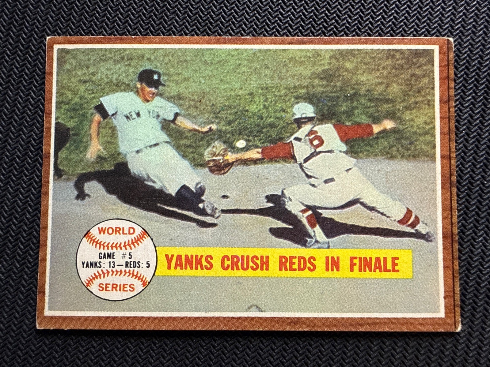 1962 Topps Set Break #236 World Series Game 5