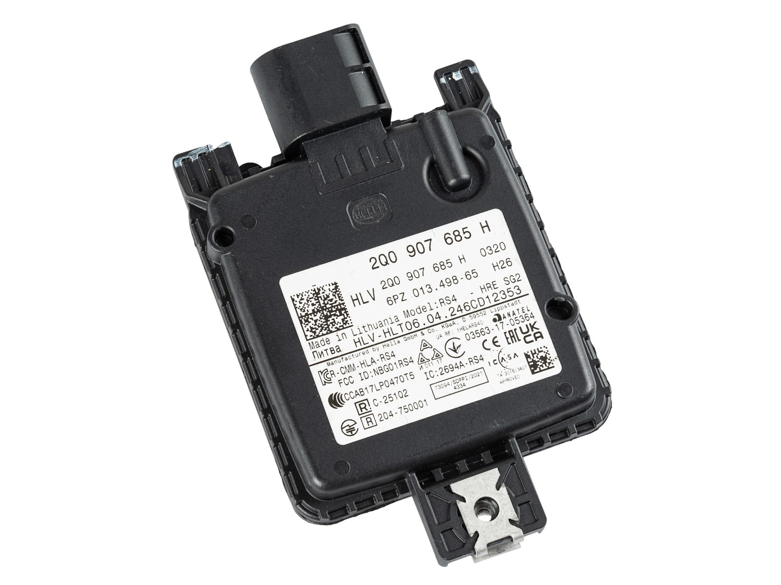 Hella Control unit for lane change assist fits VAG 2Q0907685G 2Q0-907-685-G