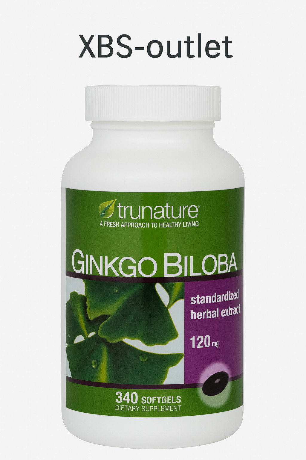 trunature Ginkgo Biloba, 340 Softgels trunature Ginkgo Biloba, 340 Softgels