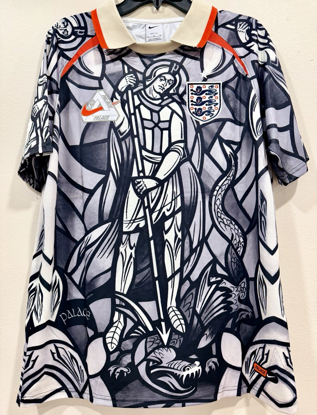 England X Palace Soccer Jersey