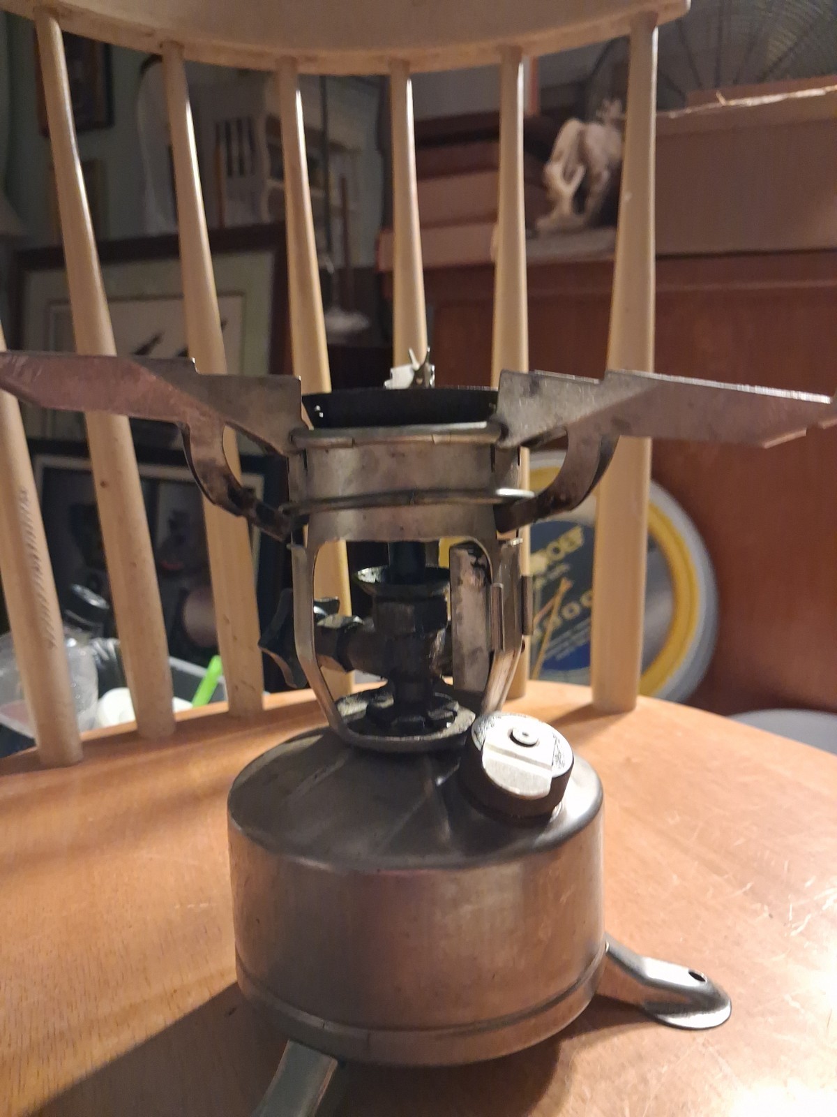 VTG WWII US M 1942 MOD  Gas SINGLE Burner Field Stove UNTESTED BUT LOOK COMPLETE