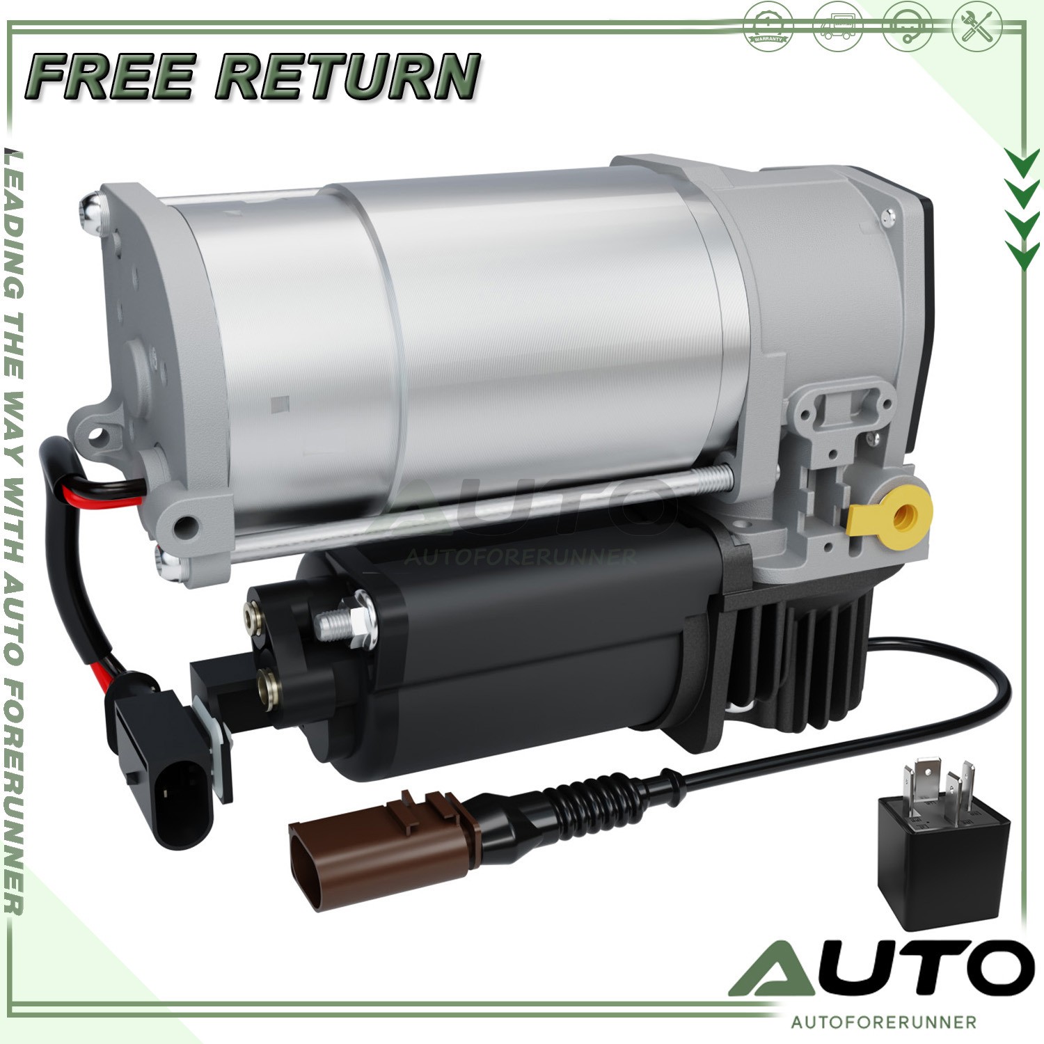 Air Suspension Compressor For 2014-2022 Ram 2500 Ram 3500 4154030010 68349607AA