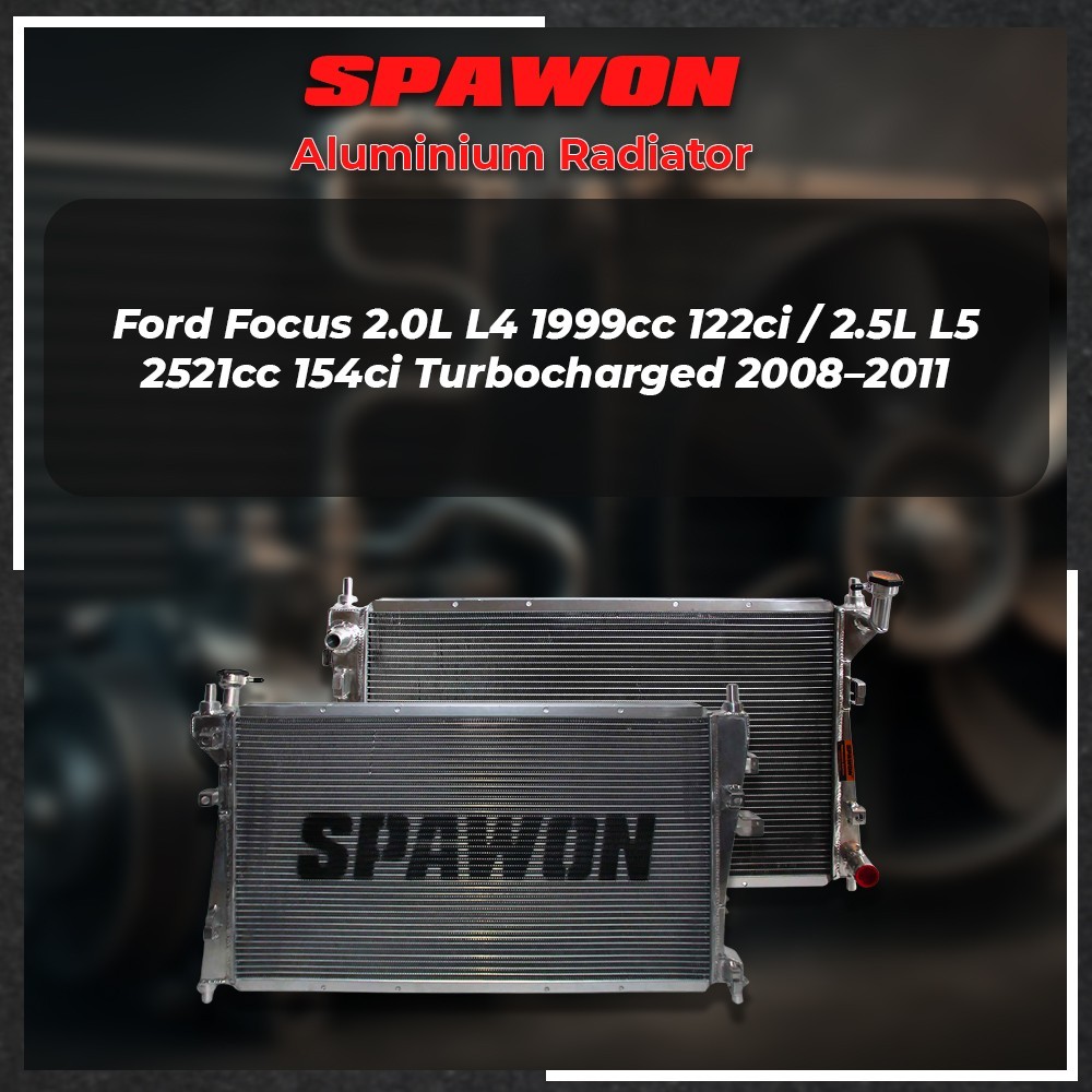 SPAWON 3 Row Engine Cooling Radiator Ford Focus ST 2.0L 1999cc 2.5L 2008-2011 SPAWON 3 Row Engine Cooling Radiator Ford Focus ST 2.0L 1999cc 2.5L 2008-2011