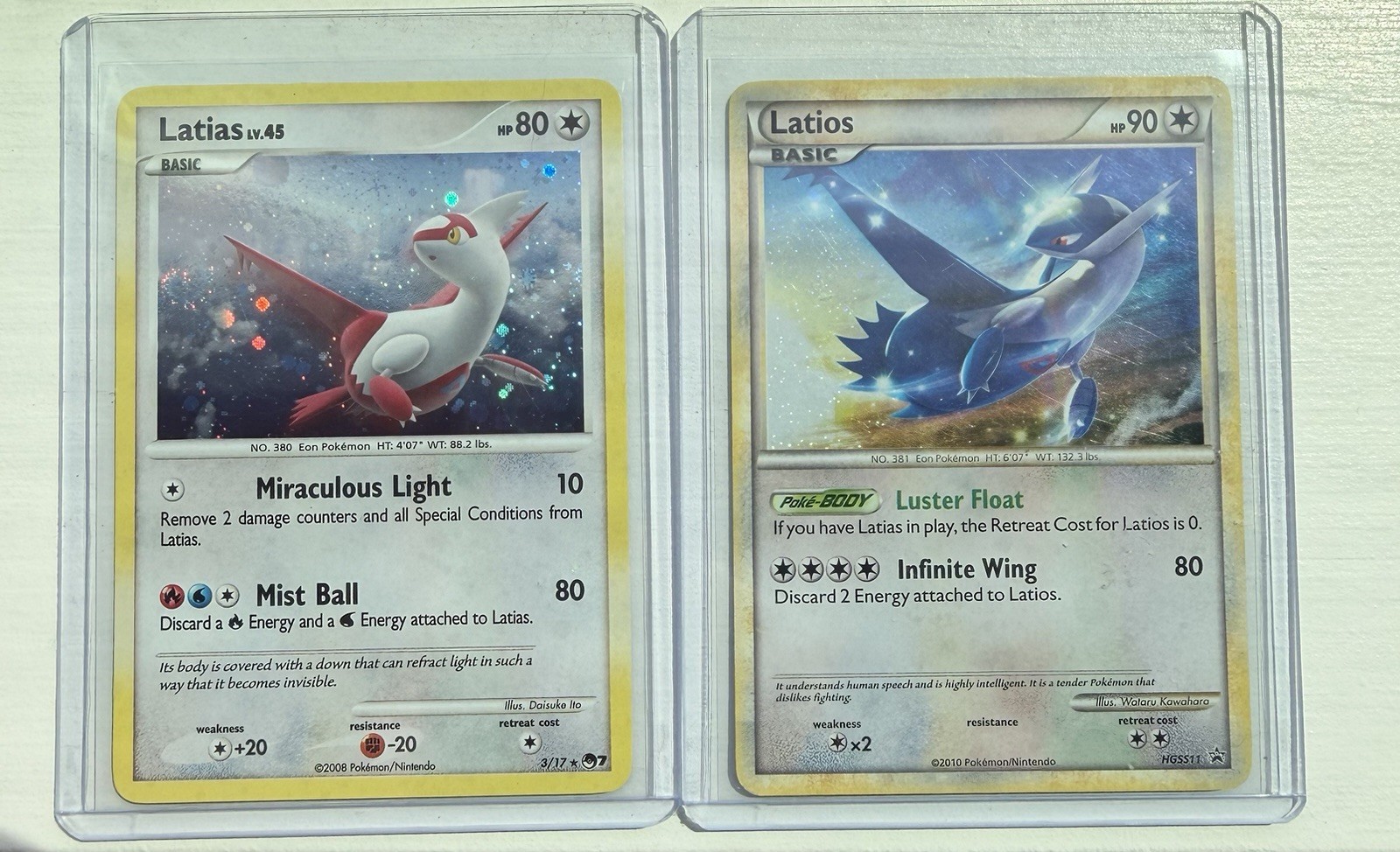 Latios And Latias Holo: Latias Swirl Holo Latios And Latias Holo: Latias Swirl Holo