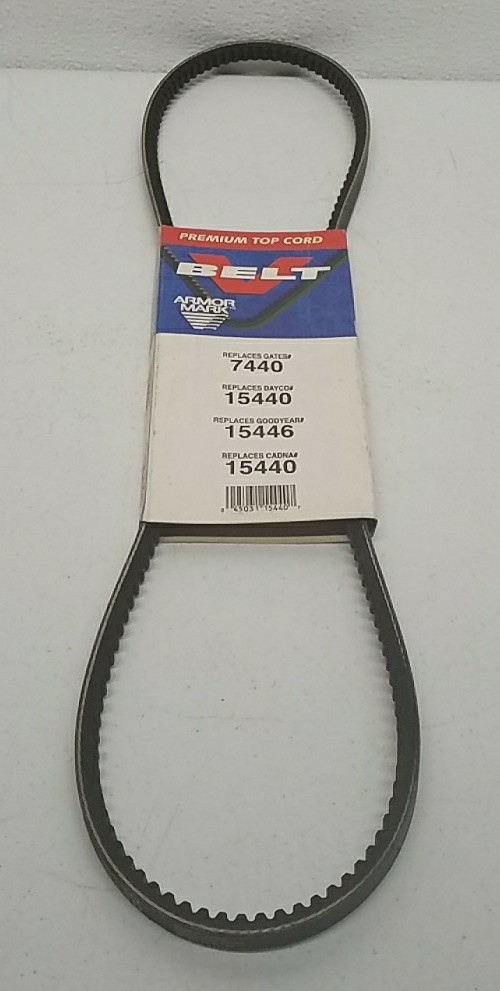 15440 Armor Mark Premium Top Cord Cogged V-Belt Automotive Drive Belt