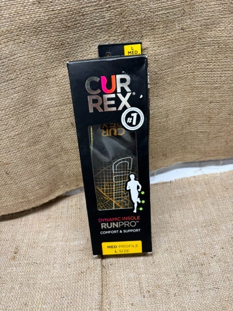 CURREX RUNPRO Insoles -Dynamic Insoles Cycling-Med Pro-L (M9-10.5 /w 10.5 )