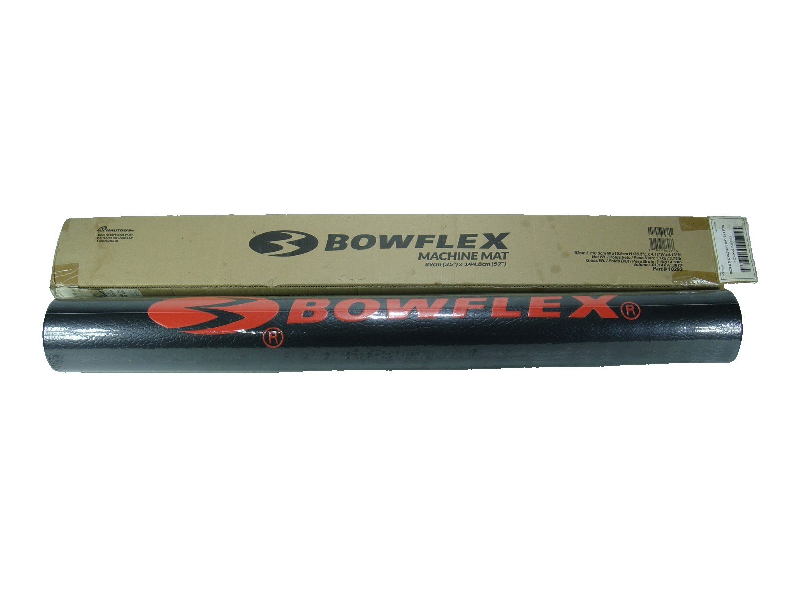 Bowflex Cardio Machine Black Rubber Mat 35\