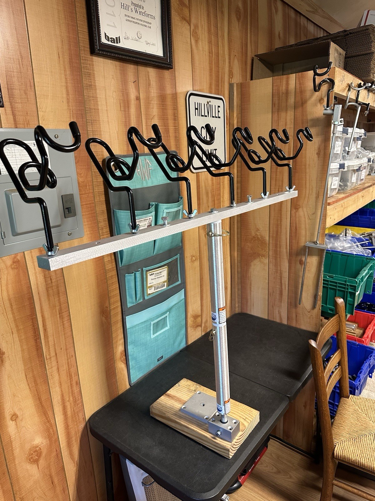 36 inch T-bar With 6 holders 3/4 inch screw in Seat Pedestal Add Dual Angles* 36 inch T-bar With 6 holders 3/4 inch screw in Seat Pedestal Add Dual Angles*