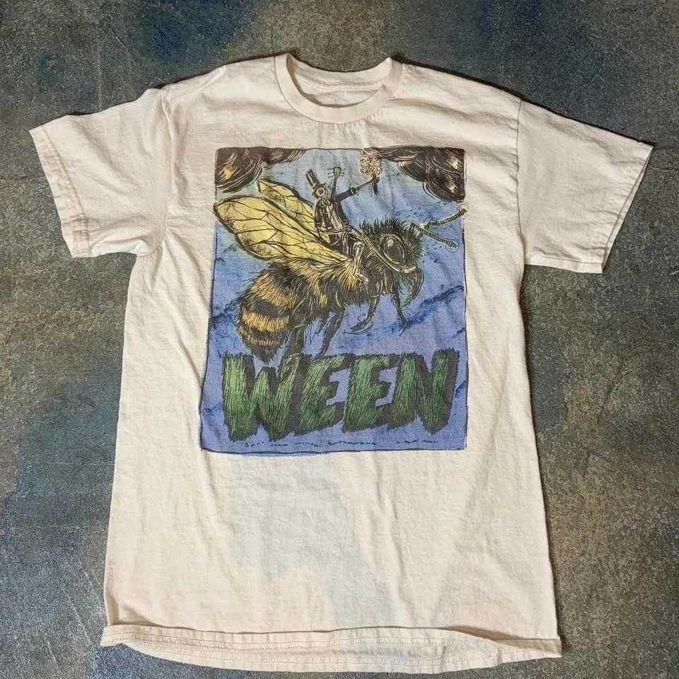 Ween Band T-Shirt, 90s Retro Style Unisex Short Sleeve Classic Graphic Tee Ween Band T-Shirt, 90s Retro Style Unisex Short Sleeve Classic Graphic Tee