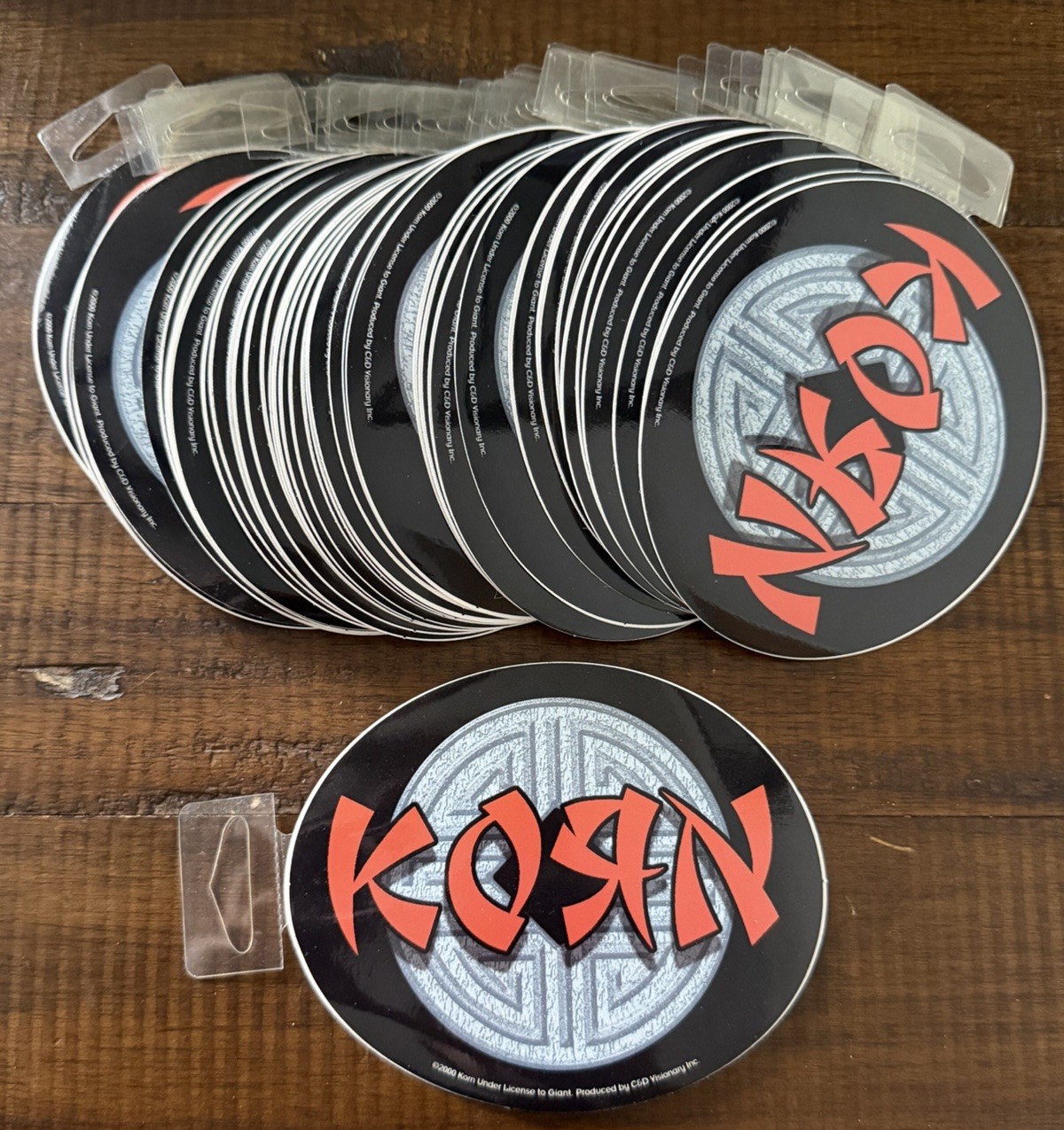 Vintage 2000 Rare Korn Band Sticker Lot Of 50 NOS Vintage 2000 Rare Korn Band Sticker Lot Of 50 NOS