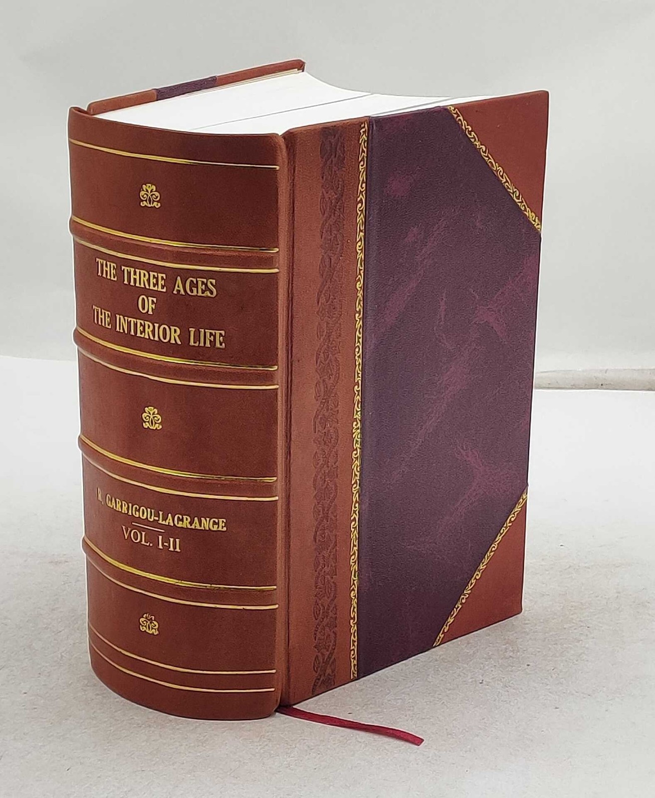 The Three Ages Of The interior Life V. 1-2 1947 [Leather Bound]