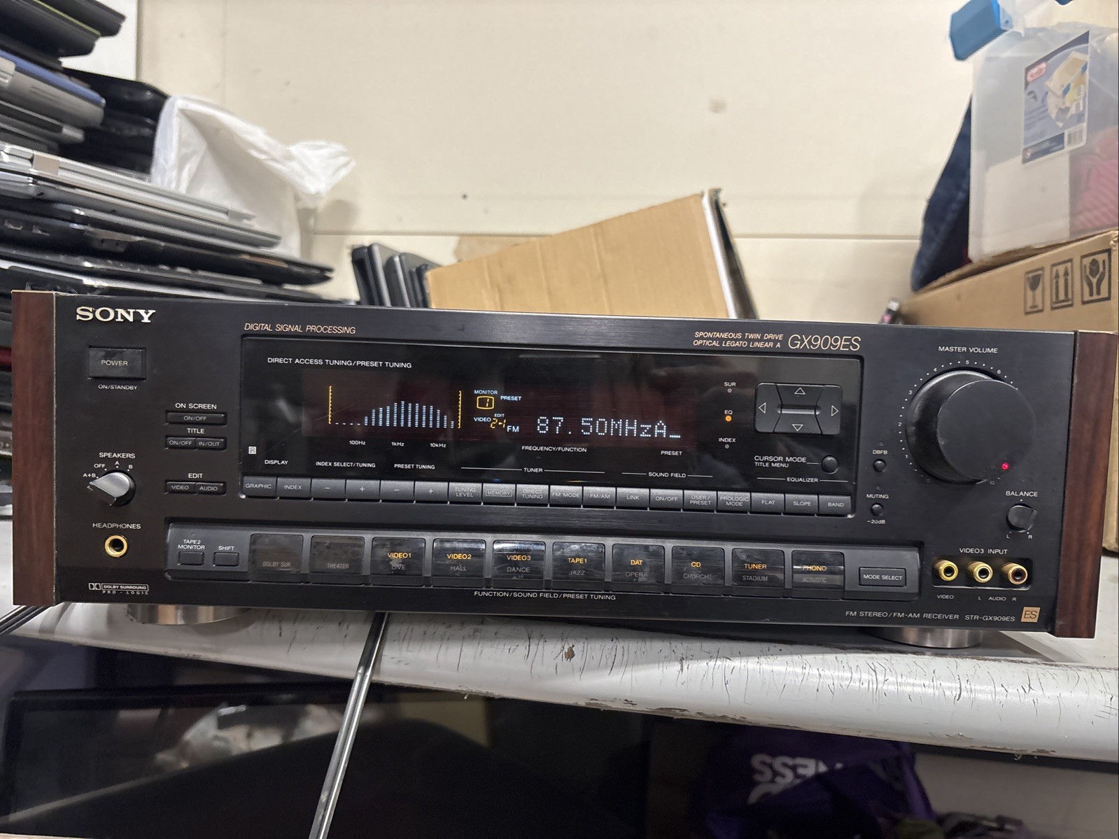 Sony STR-GX909ES Vintage FM Stereo Receiver