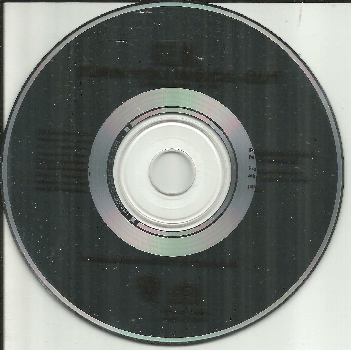 R.E.M. Turn you Inside out ULTRA RARE 1988 PROMO radio DJ CD Single USA MINT rem