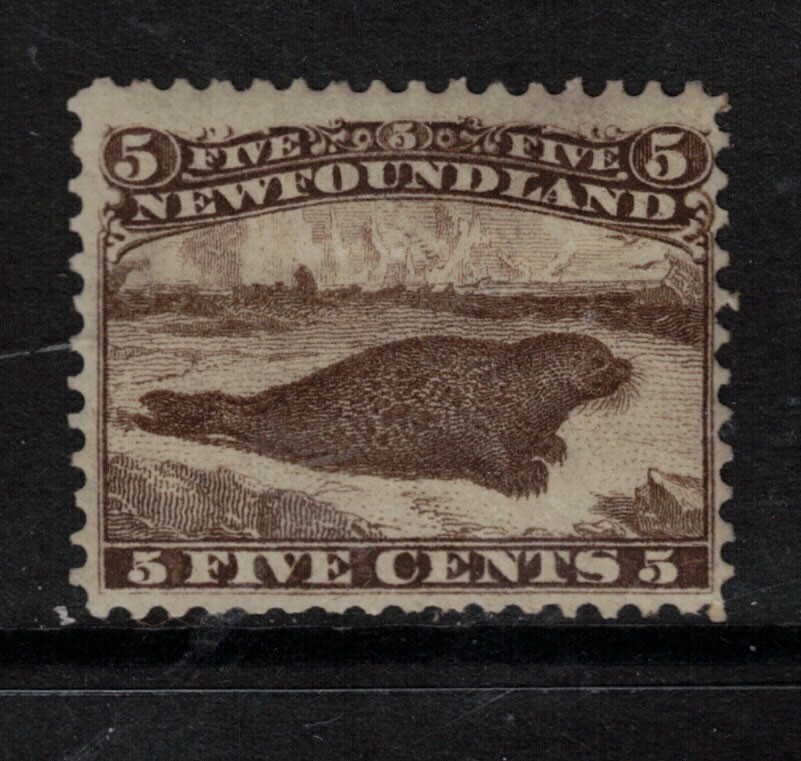 Newfoundland #25 Very Fine Mint Full Original Gum LH **With Certificate**
