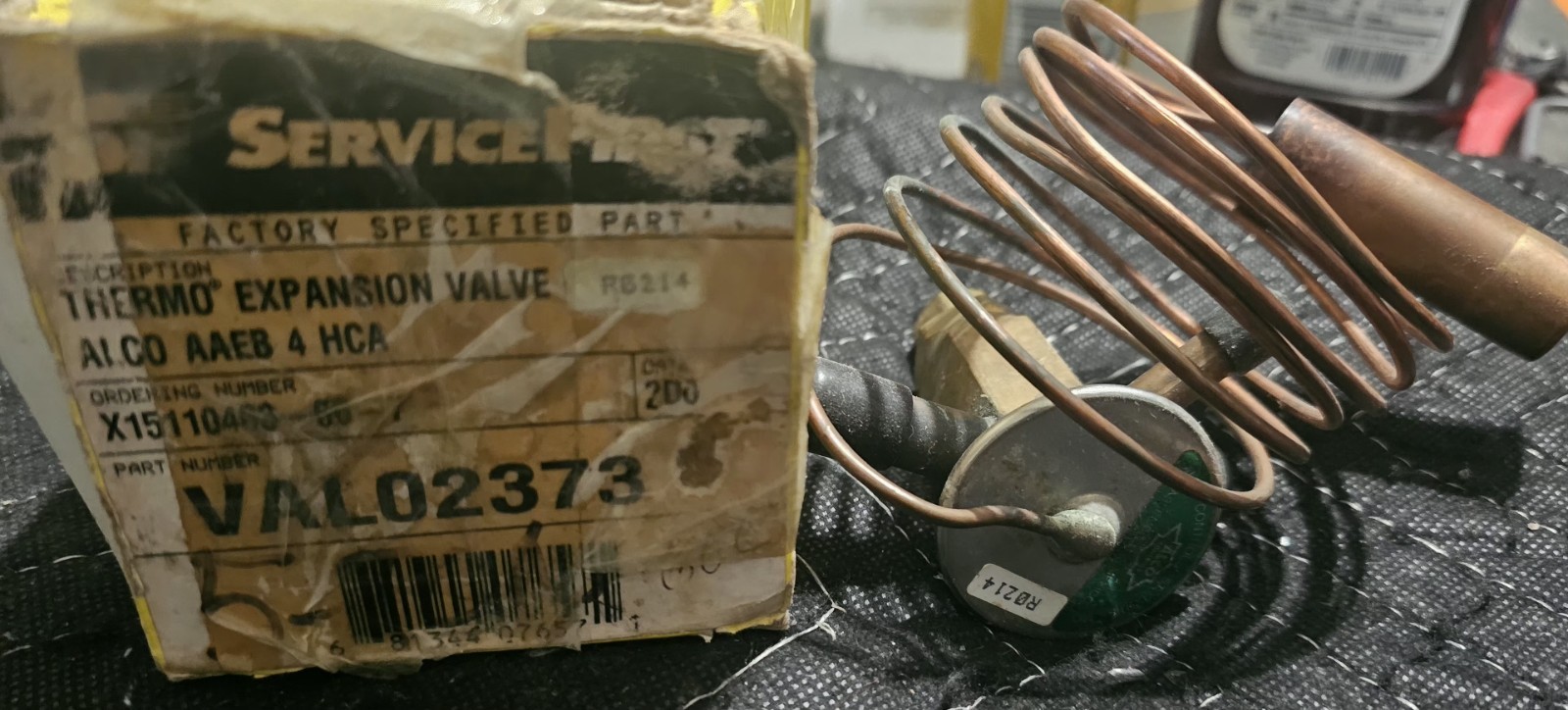 NOS Service First VAL02373 TXV Thermostatic Expansion Valve ALCO AAEB4HCA R22