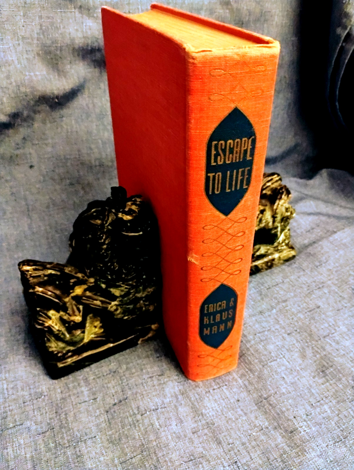 Escape to Life, ERIKA+KLAUS MANN 1939  National Socialism FASCISM GOOD HC scarce