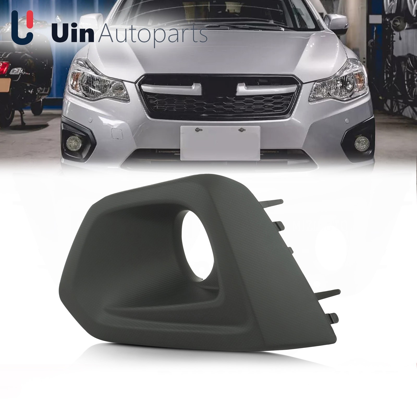 For 2012 2013 2014 Subaru Impreza Fog Light Bezel Cover Right Passenger Black