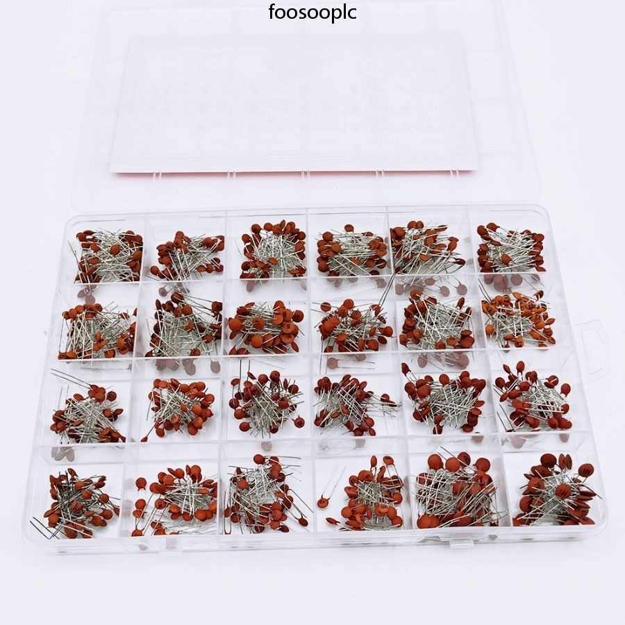 960Pcs/Lot X 2PF-0.1UF 50V 24Value*40Pcs Ceramic Capacitor Assortment Kit US