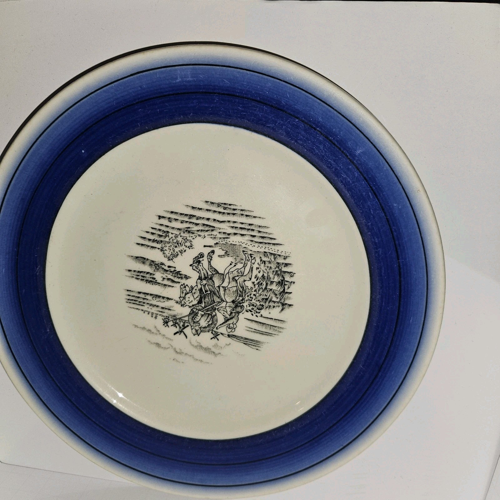Vintage Mayer China Don Quixote Plate Vintage Mayer China Don Quixote Plate