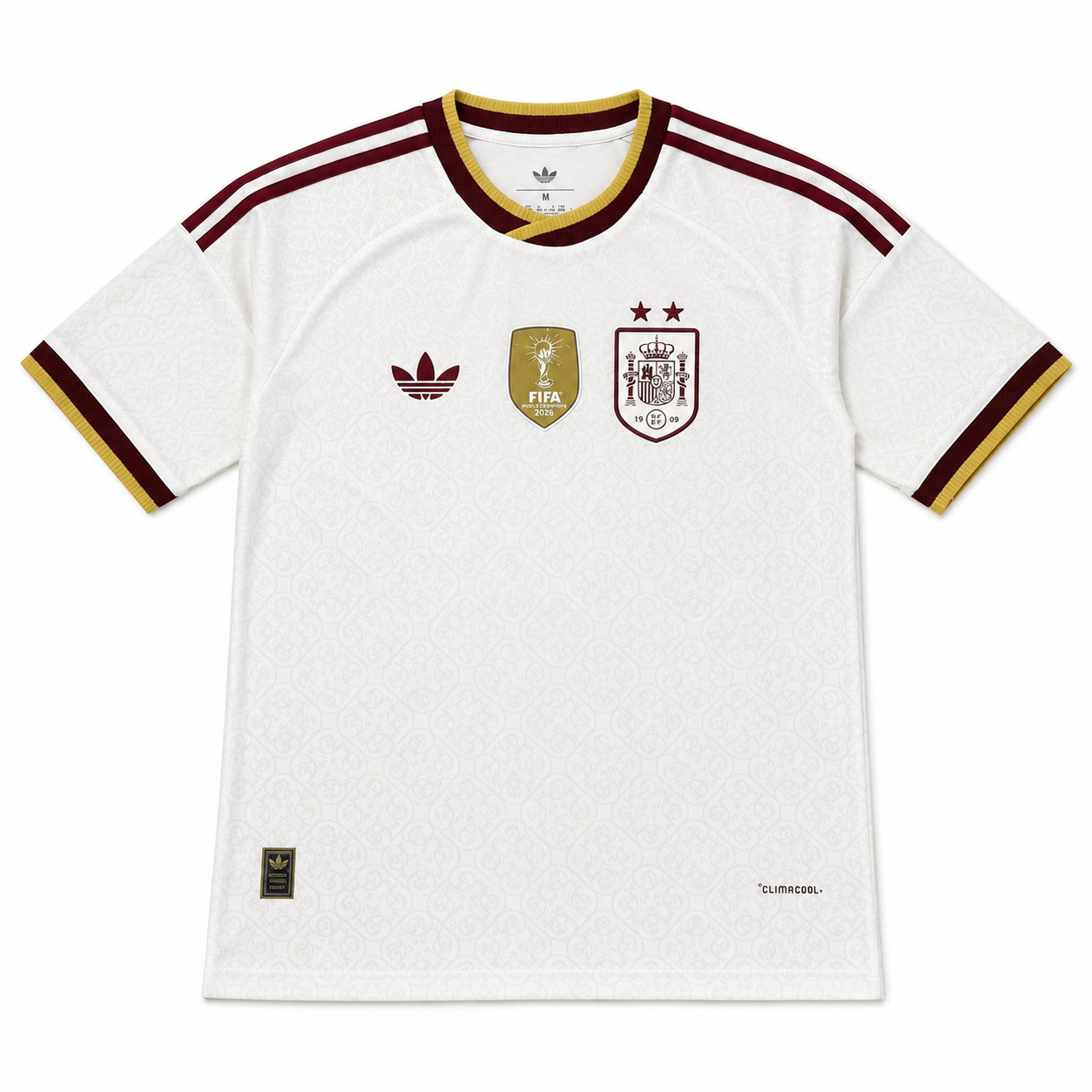 2026 Spain Away Two Star Player Version Soccer Jersey Football Shirt