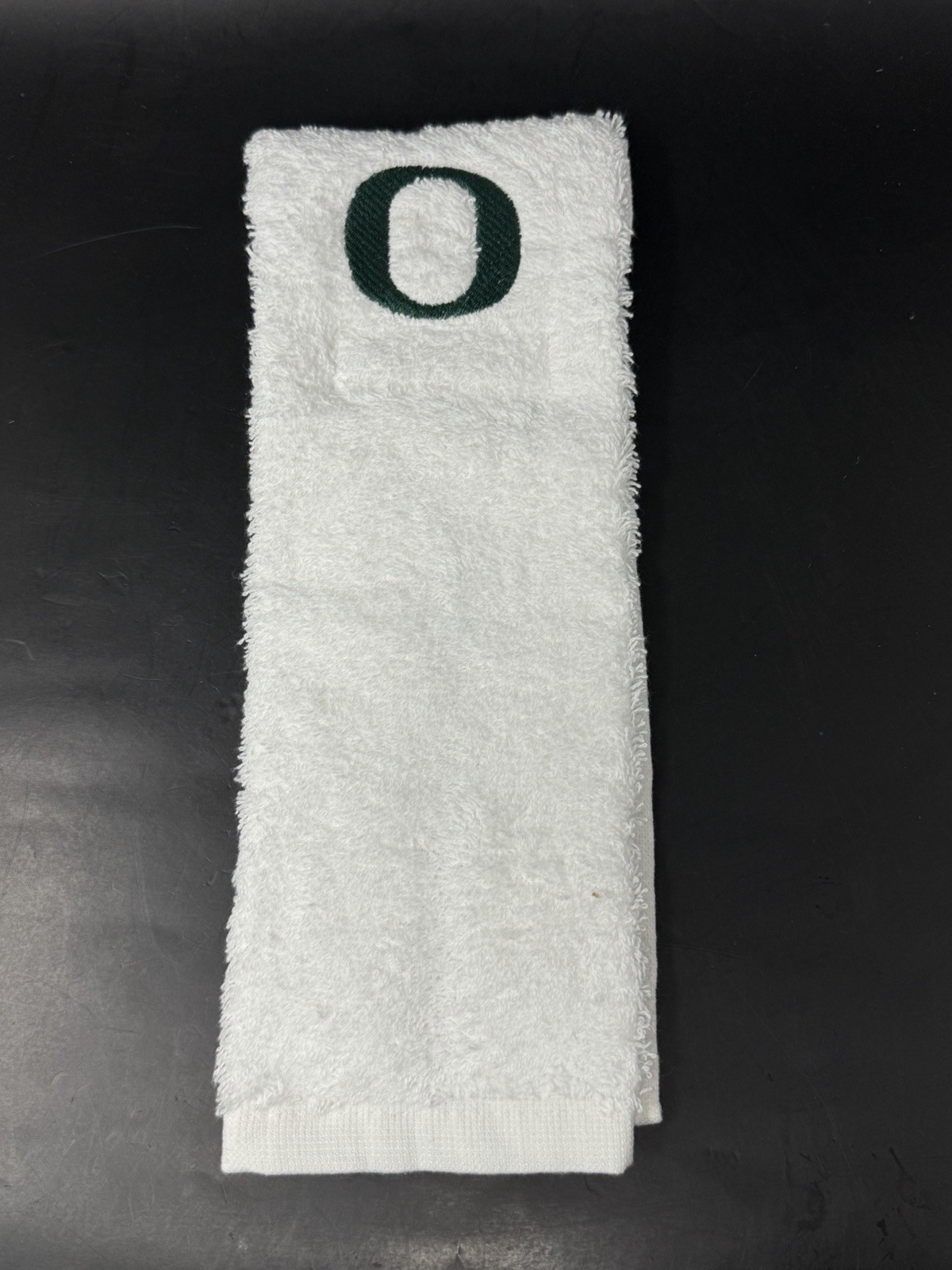 Oregon Ducks College Football QB Game Towel White Cotton New