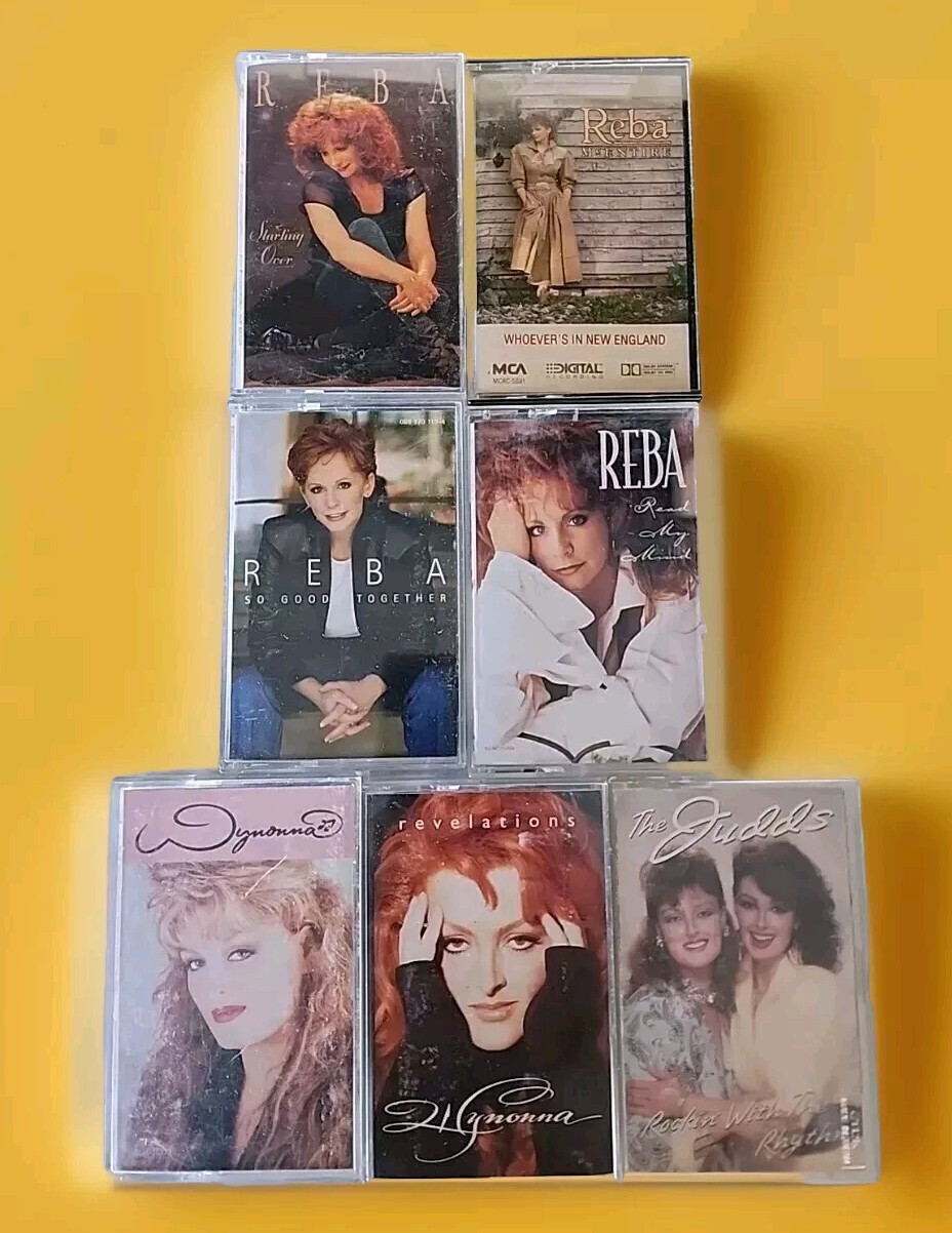 Reba Wynonna Judd's CASSETTE Lot (7) Reba Wynonna Judd's CASSETTE Lot (7)