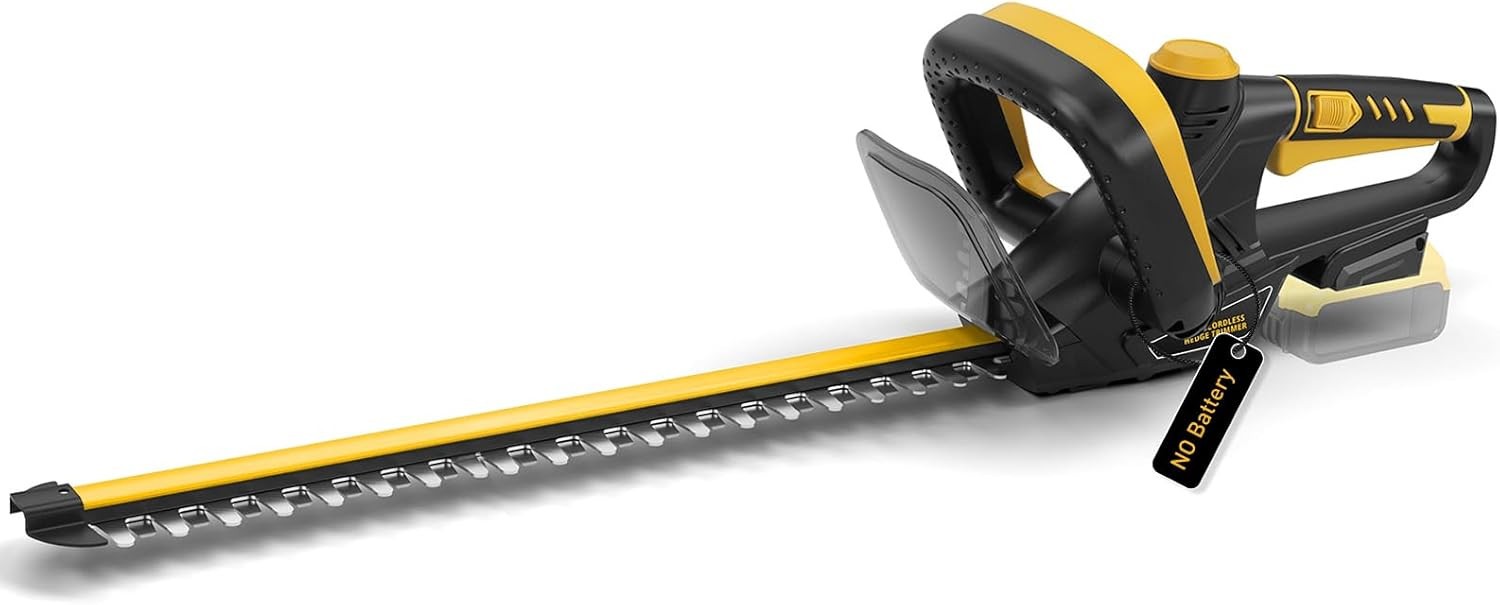 22 Inch Cordless Hedge Trimmer For Dewalt 20V MAX Battery Brushless - Tool Only