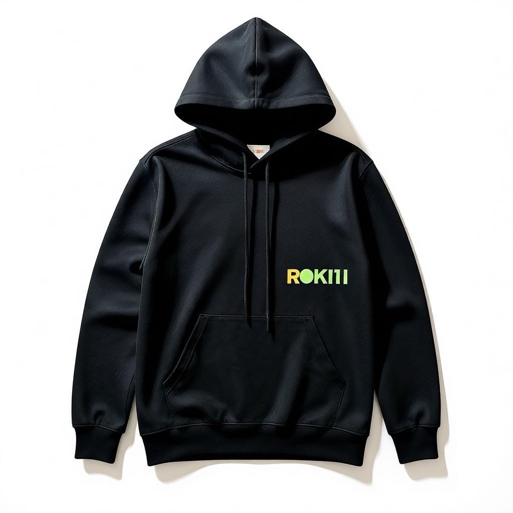 Rokit Core Black Hoodie Hooded Sweatshirt Mens Size Small NWT Kangaroo Pocket Rokit Core Black Hoodie Hooded Sweatshirt Mens Size Small NWT Kangaroo Pocket