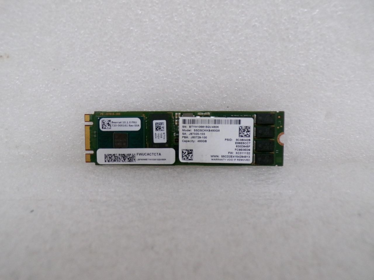 Intel 480GB SSDSCKKB480G8 M.2 SATA SSD 2.5