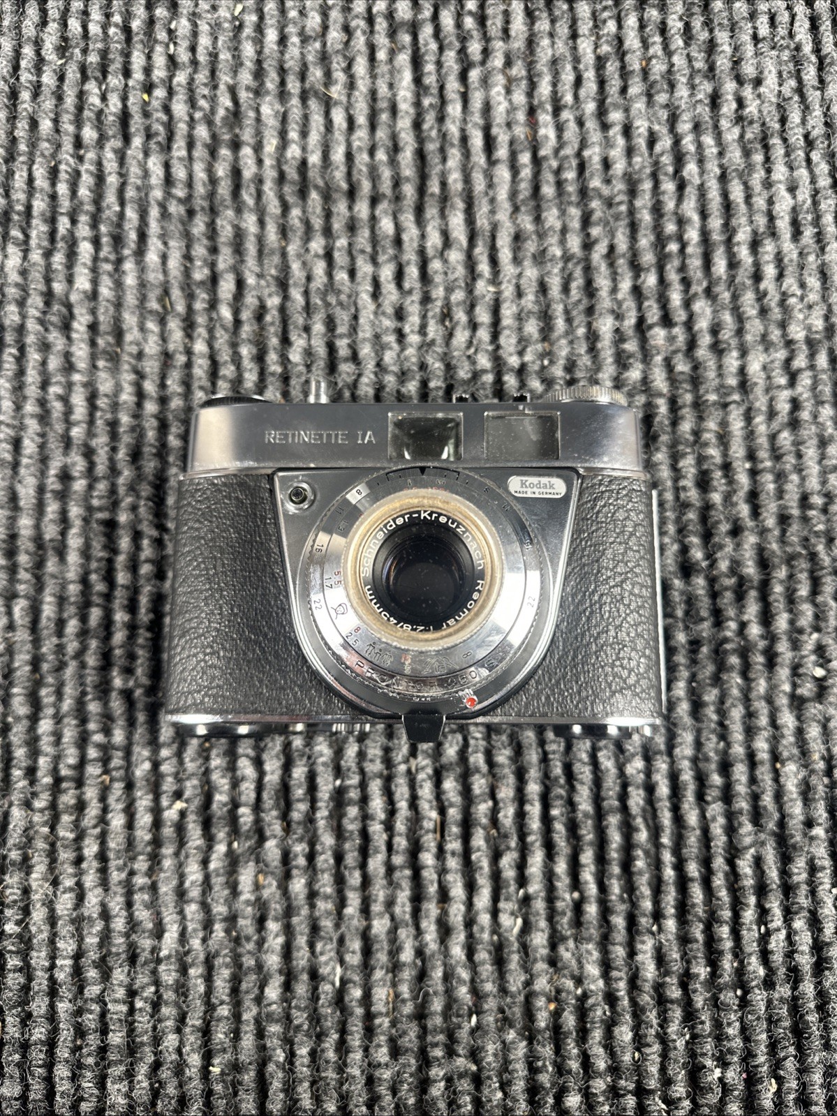 Vintage Kodak Retinette 1A 35mm Film Camera Schneider 45mm Lens Germany Untested