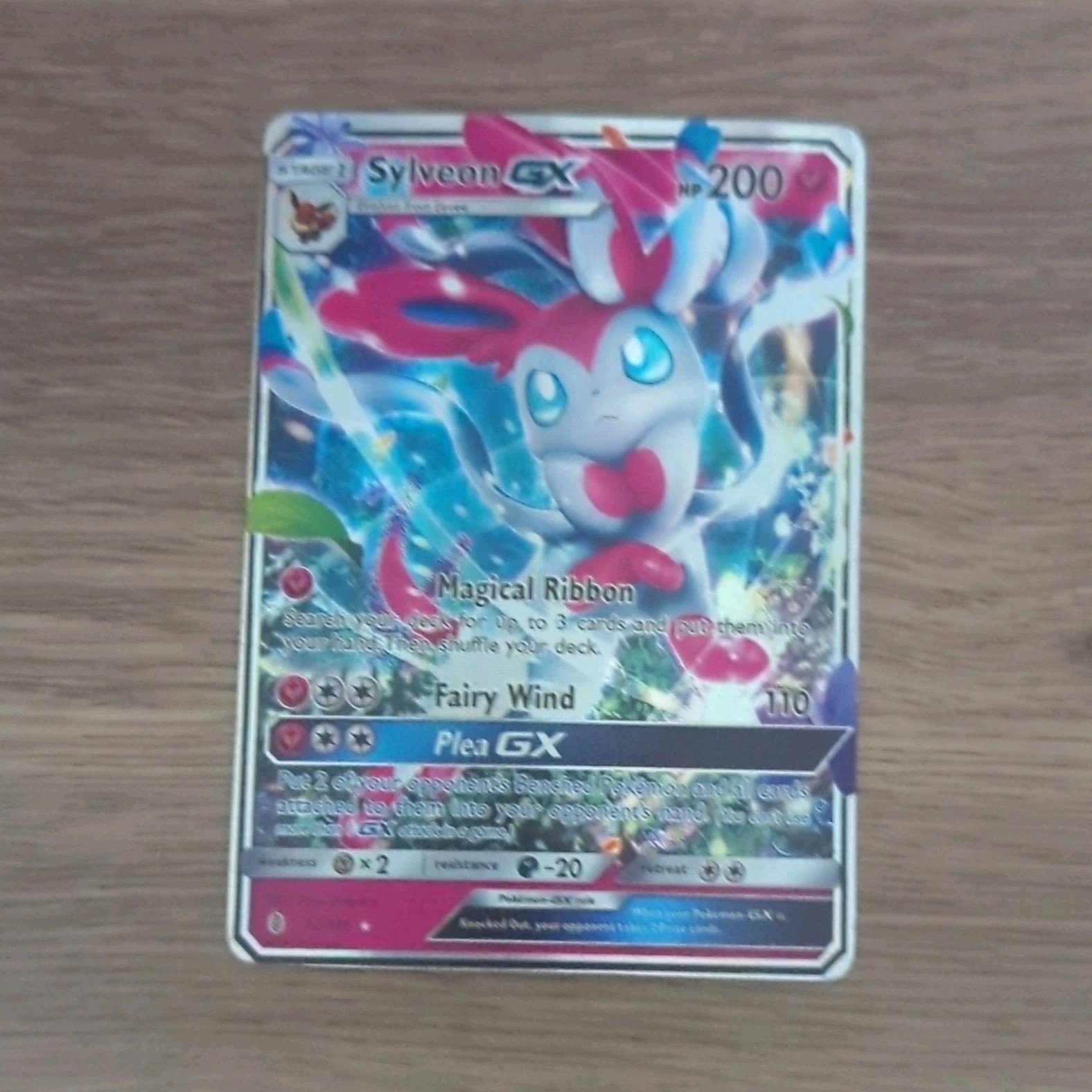 The Pokemon Company Sylveon GX Guardians Rising Holo English 92/145 2017 The Pokemon Company Sylveon GX Guardians Rising Holo English 92/145 2017