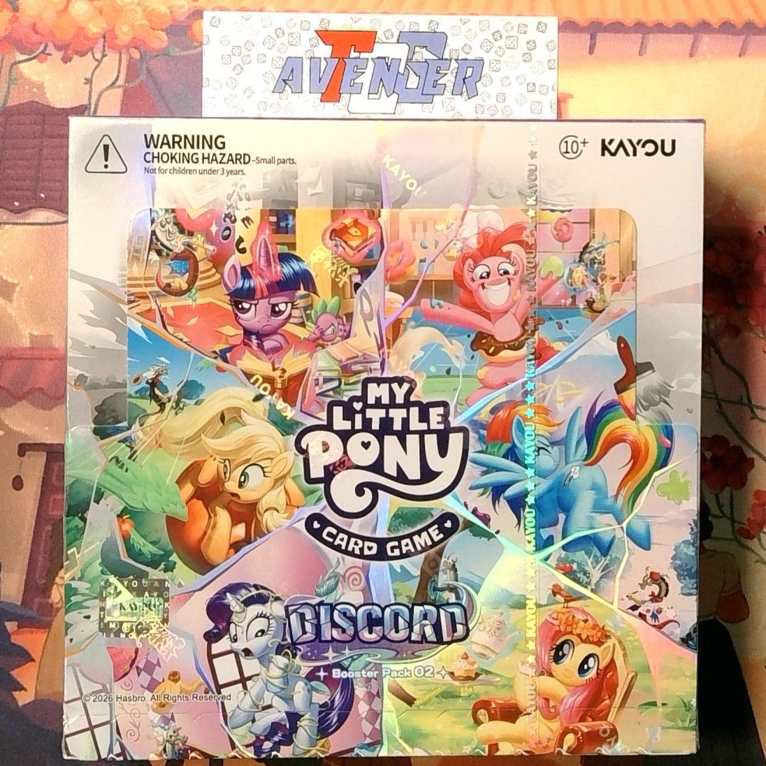 Kayou Hasbro My Little Pony TCG BP02 Discord English Ver Box