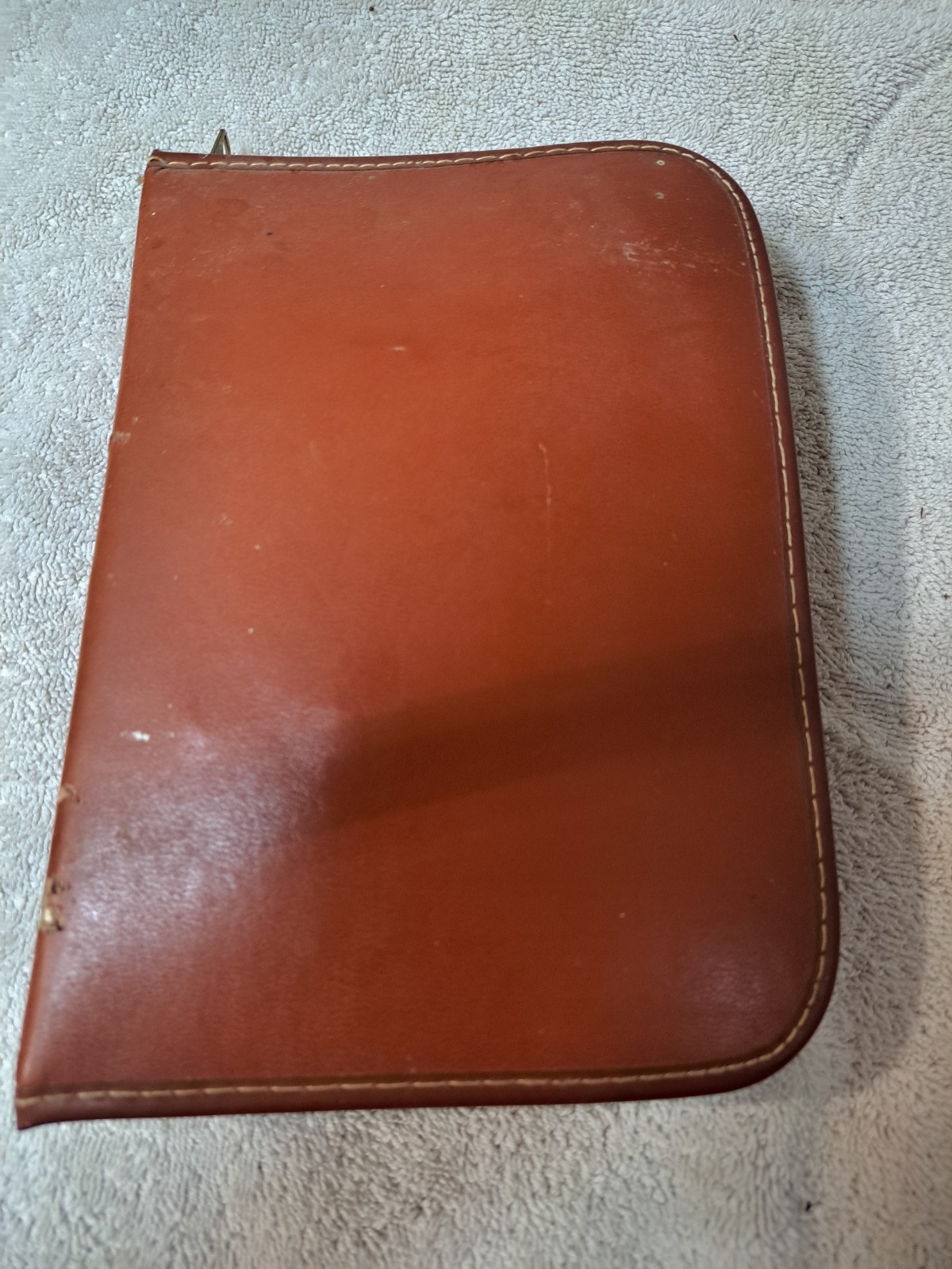 VTG MCM Dailey\'s Oak Calf Leather Goods Canada Travel Brush Set Vintage MCM Nos