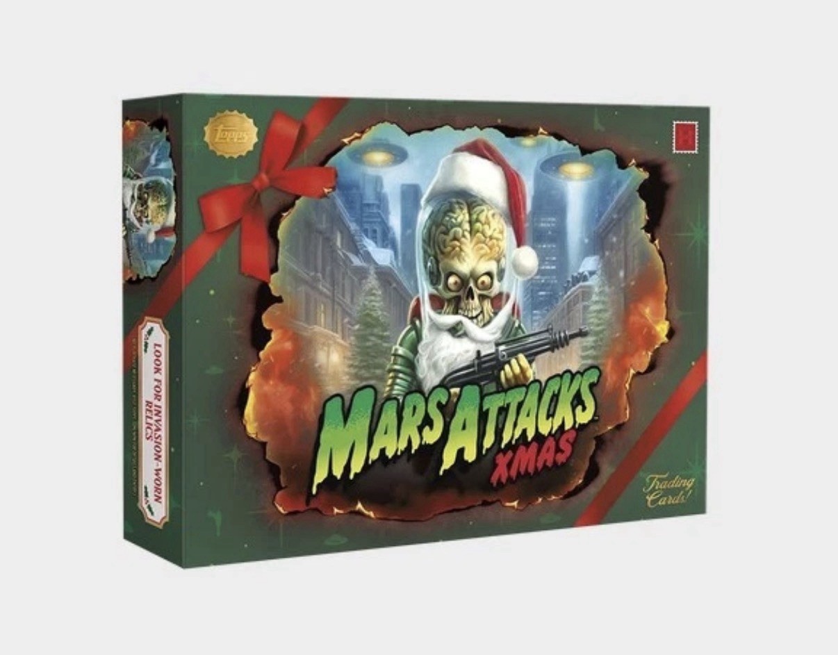 2026 Topps Mars Attacks Christmas Hobby Box Factory Sealed Presale 10/6/26✅ 2026 Topps Mars Attacks Christmas Hobby Box Factory Sealed Presale 10/6/26✅