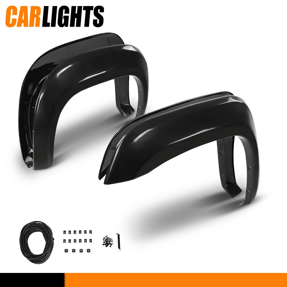 4PC Factory Style Wheel Fender Flares Fits 2007-2013 GMC Sierra 1500 Short Bed