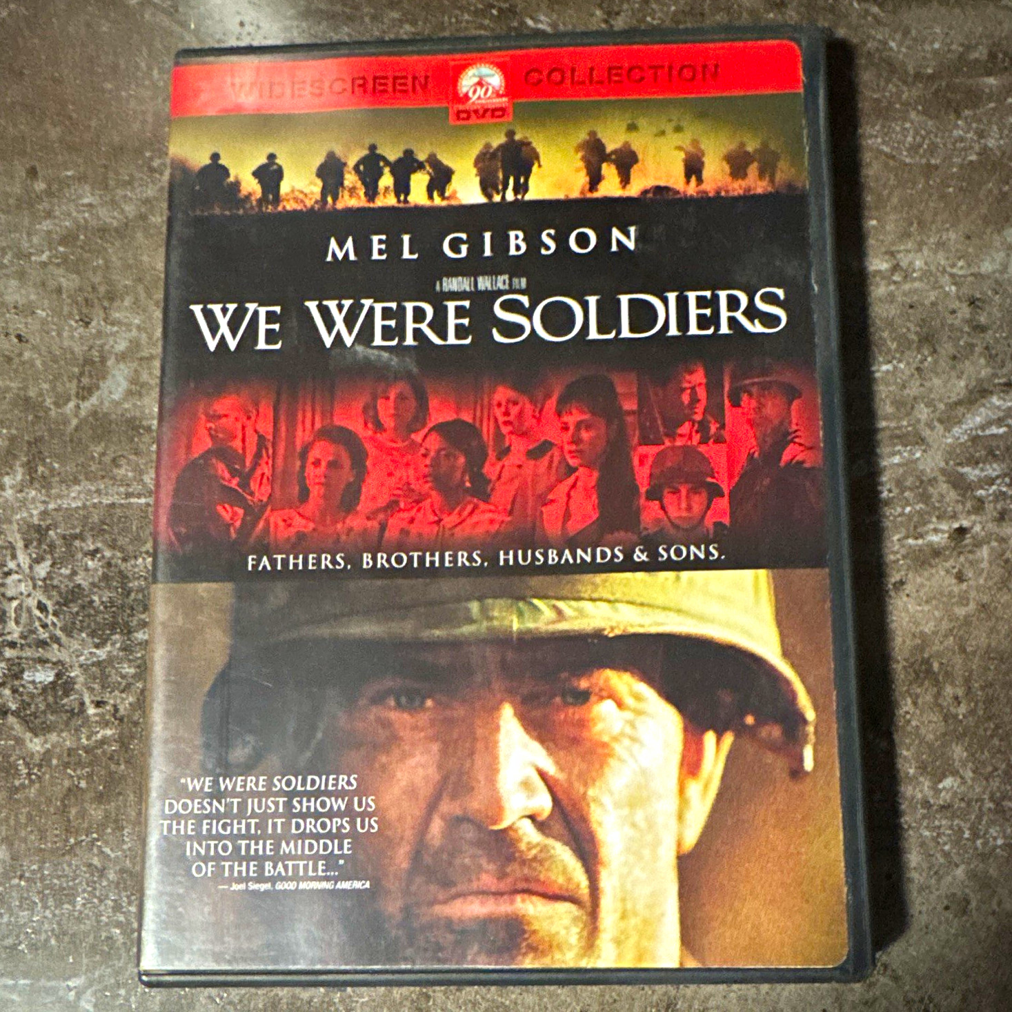 Paramount We Were Soldiers DVD 2002 R Widescreen Bonus Features Mel Gibson
