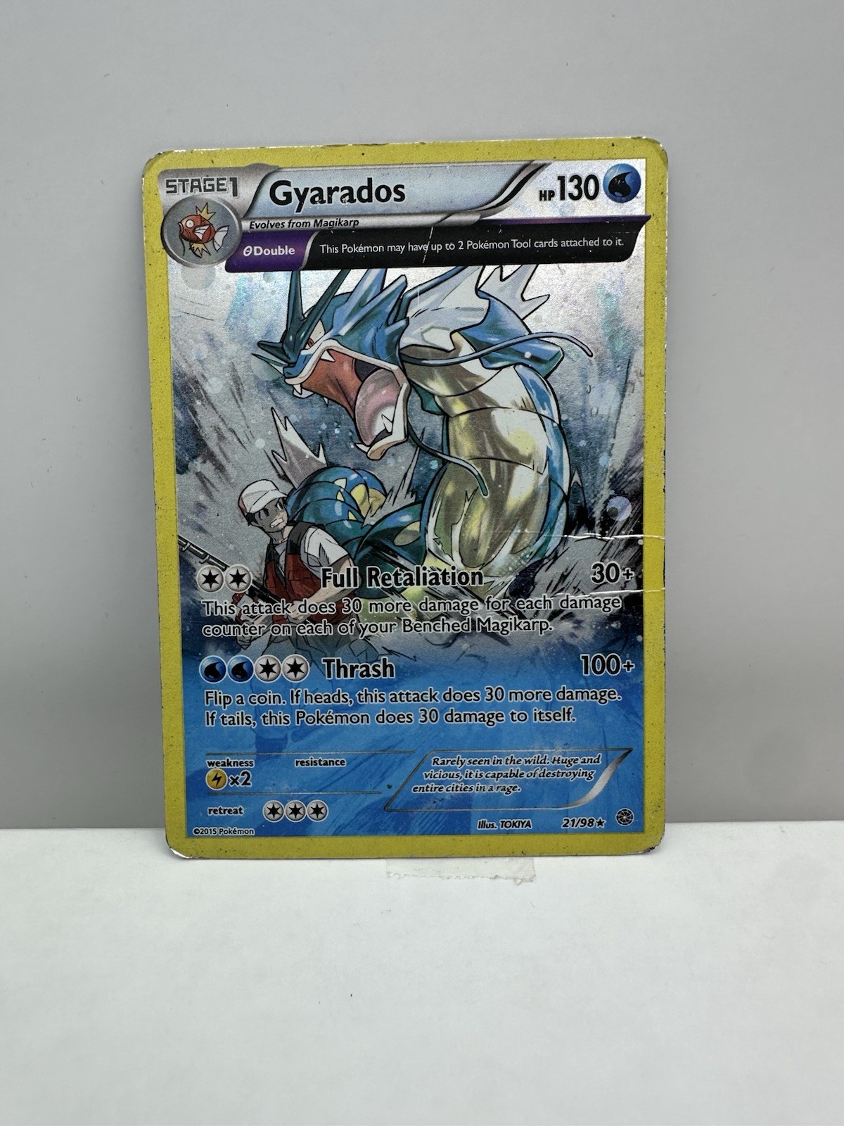Gyarados 21/98 XY - Ancient Origins Holo HP Gyarados 21/98 XY - Ancient Origins Holo HP