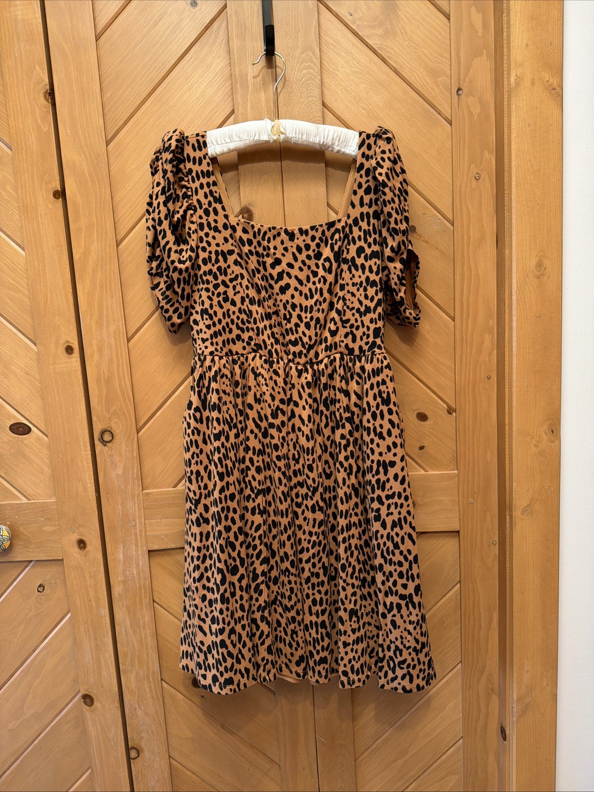 Betsy Johnson Torrid Womens Plus Sized Leopard Print Dress EUC Torrid size 1