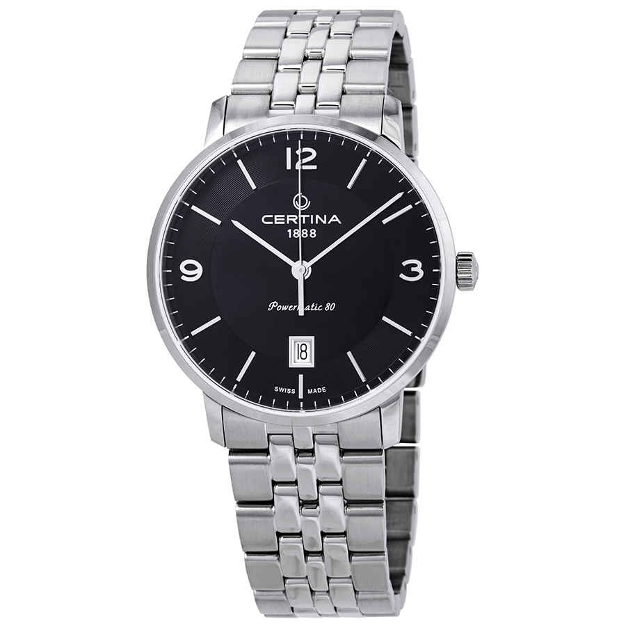 Certina DS Caimano Powermatic 80 Black Dial Men's Watch C035.407.11.057.00